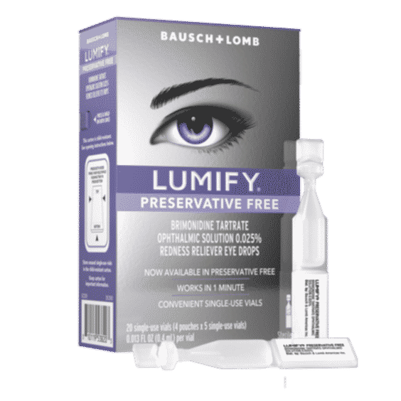 Preservative Free Redness Relief Eye Drops