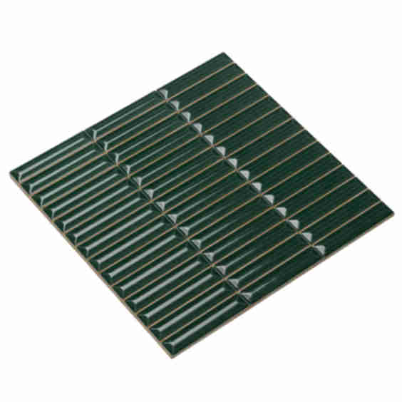 Hashi 4" x 12" Glossy Wall Tile