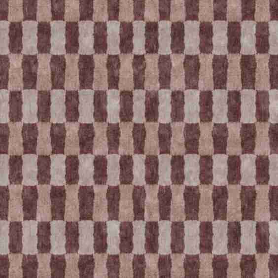 Check Washable Rug 