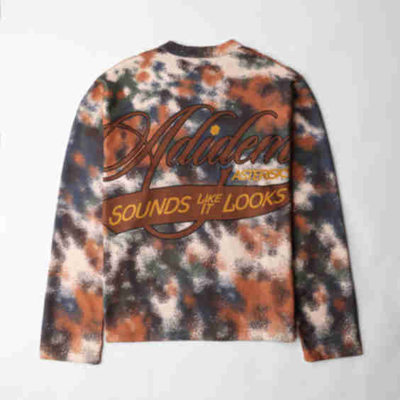 Cursive Script Thermal Sweatshirt