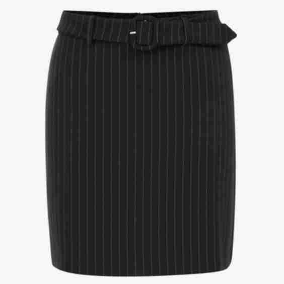 Fine Stripes Mini Skirt