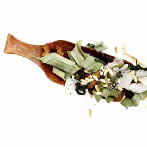 Pandan Waffle, Paru Reserve Green Tea Blend