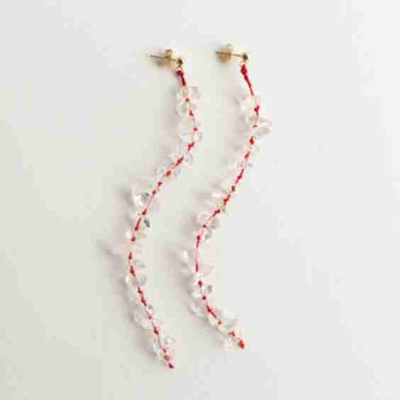 Siren Earrings In Quartz