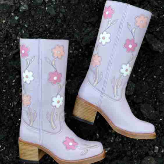 Flower Boots