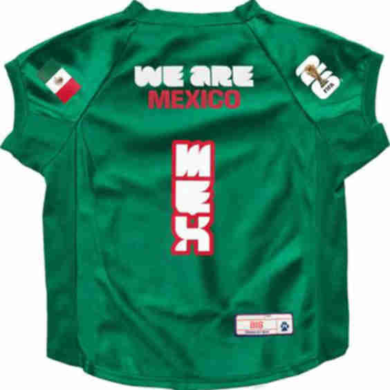 FIFA World Cup 2026 Stretch Dog Jersey, Mexico, Big Dog