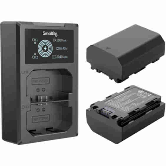 NP-FZ100 Kit With 2 Batteries And 2-Bay USB Charger