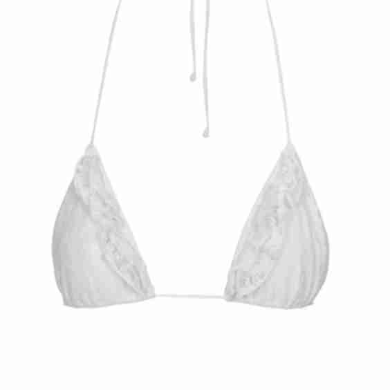 The Ruffle Top - Lace