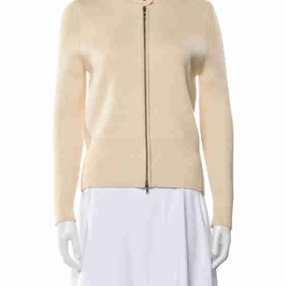 Wool Mock Neck Sweater