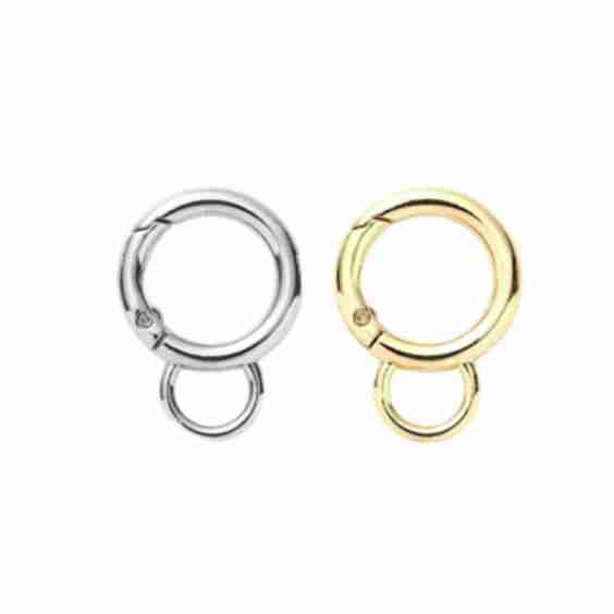 O Clip Set – 25 mm Bag Charm Connectors