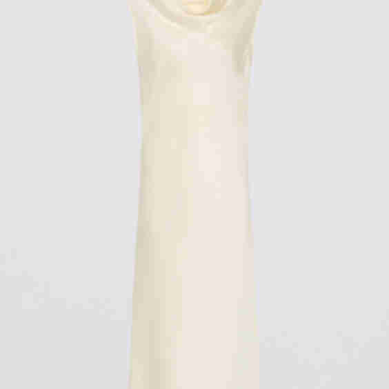 Satin Veil Dress