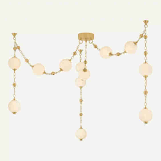 Moniomi x Corbett Lighting Corda 12-Light Hand-Blown Glass Chandelier