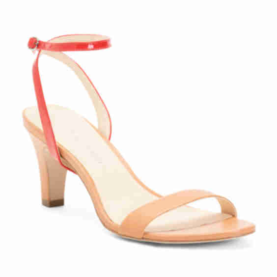Leather Marilyn Open Toe Sandals