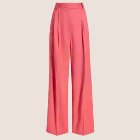 Pleated Trouser in Seasonless Wool