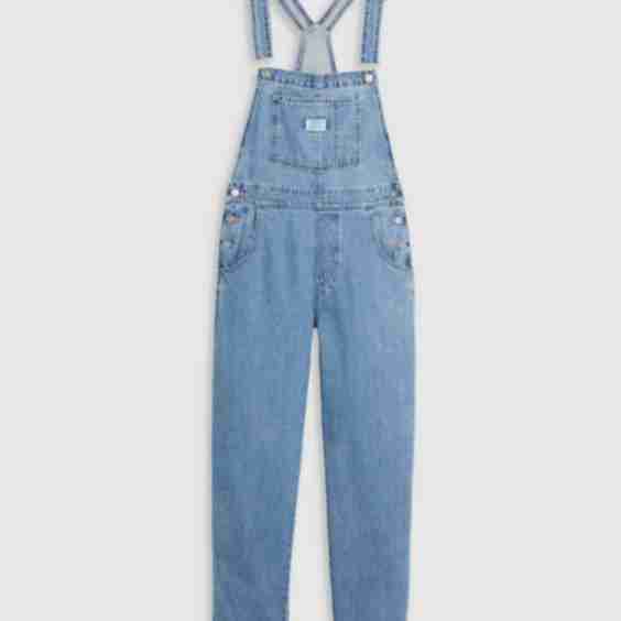 Vintage Denim Overalls