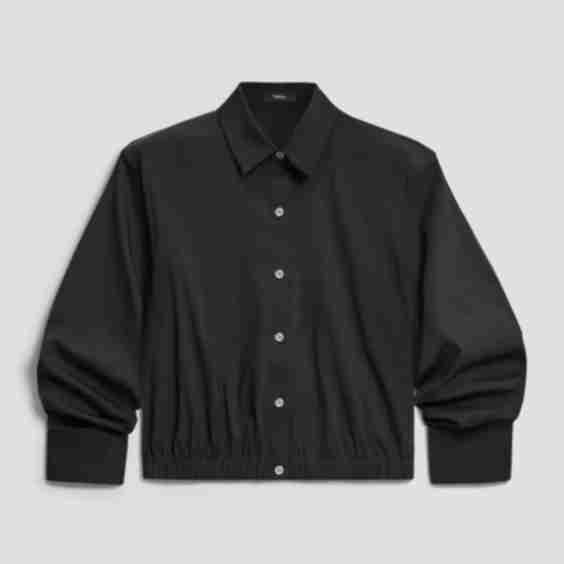 Cropped Shirt in Good Cotton
