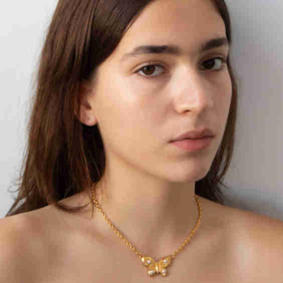 Tropicana Butterfly Necklace 