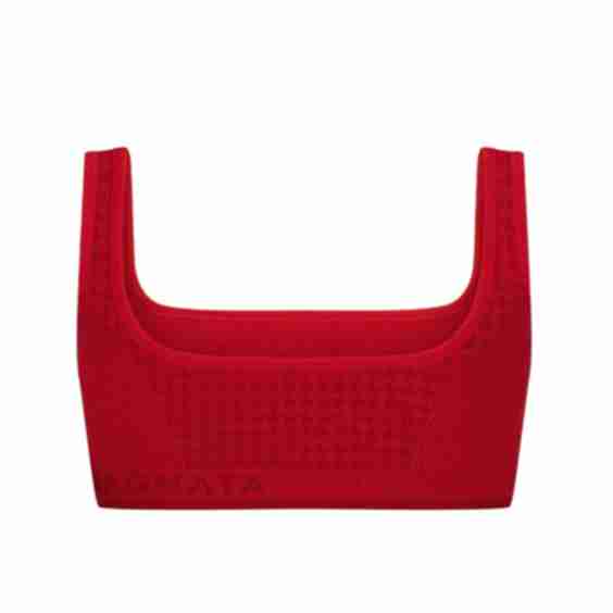 Houndstooth Wool Bralette