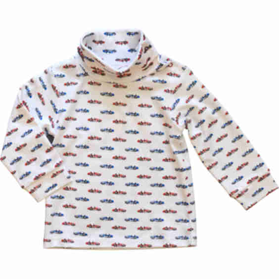 Cobra Car Turtleneck Onesie