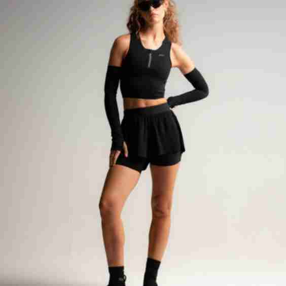 2-in-1 Pleat Shorts