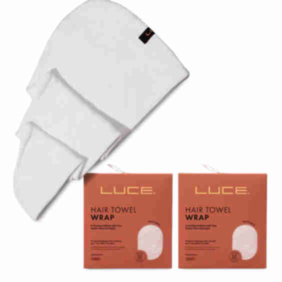 Adjustable Hair Towel Wrap - Eco-Friendly and Ultra-Absorbent (X2)