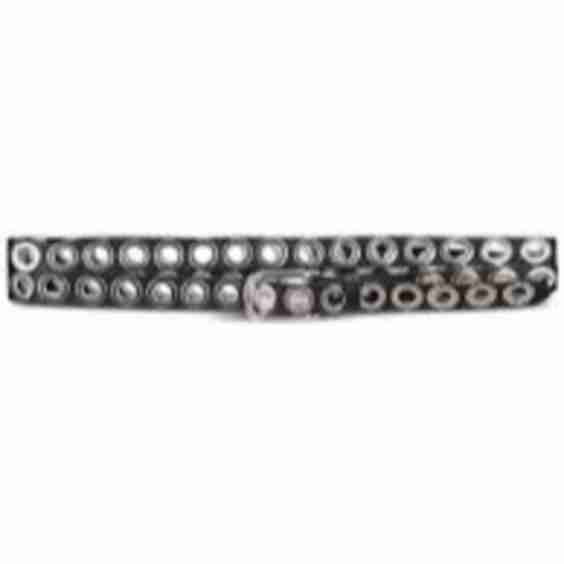 Black Grommet Belt