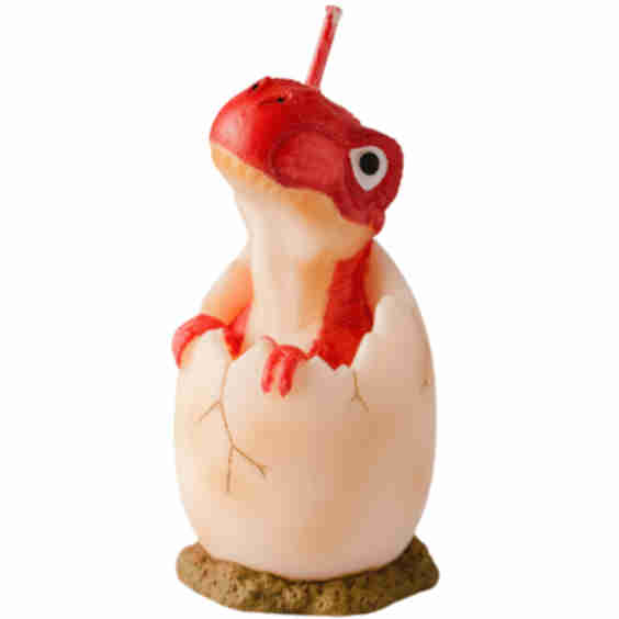 Dinosaur Candle