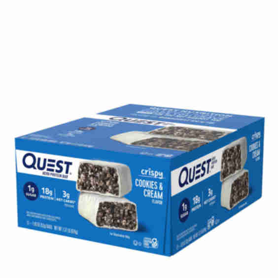 Hero Protein Bar - Cookies And Cream (12 Bars)