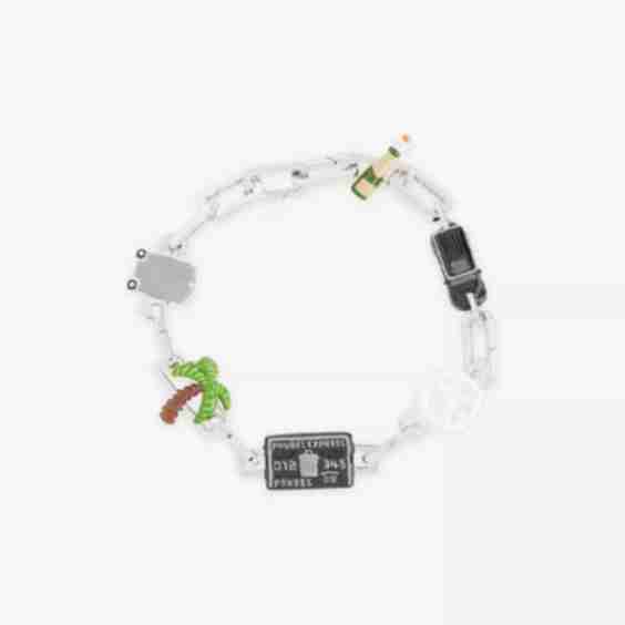 Bel Air Set Rhodium-Plated Bracelet