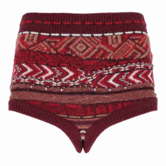 Geometric-Pattern Shorts