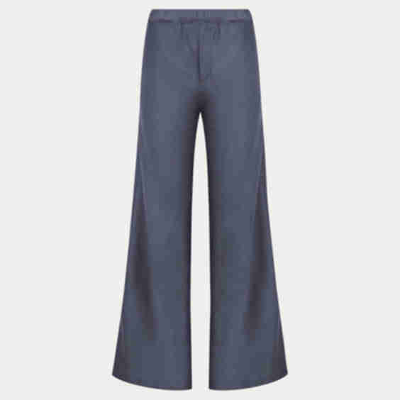 Pique Wide Leg Sweatpants