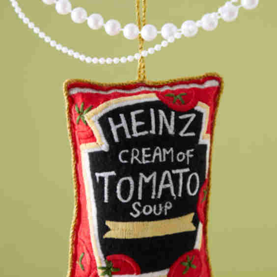 Tomato Soup Felt Ornament