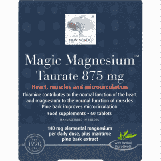 Magic Magnesium Taurate 60 Tablets