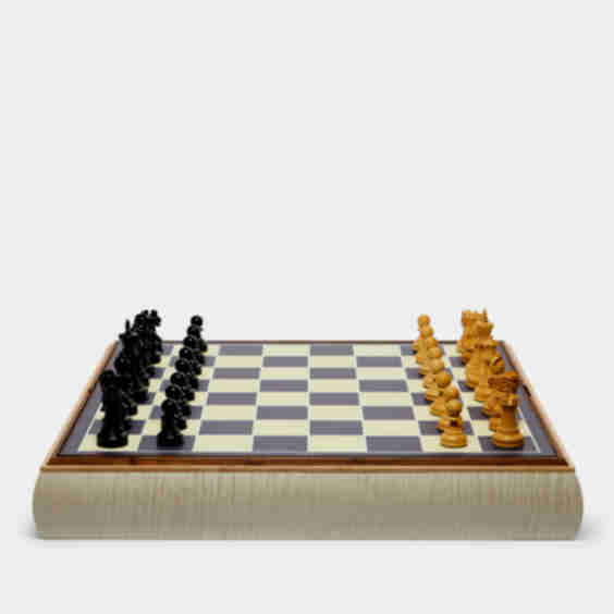 Leather Chess and Backgammon Games Compendium