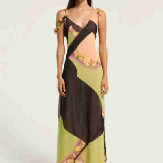 Floral Wrap Dress