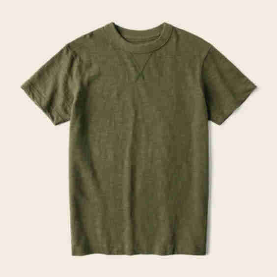 10.5 oz Cotton Tubular Gusset T-Shirt