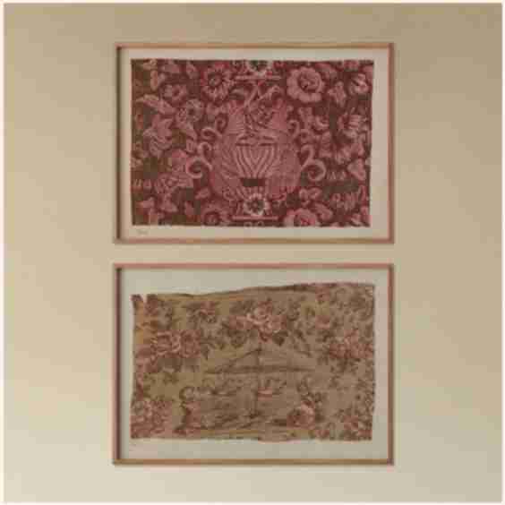 Printed Cotton Prints Collection (Set of 2), Index of American Designs 