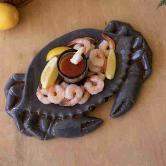 Crab Ceramic Platter