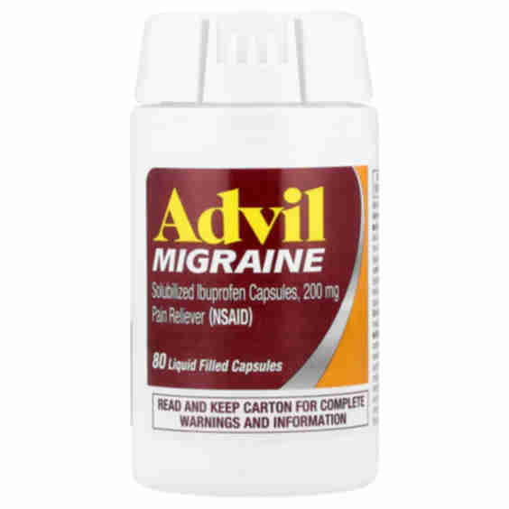 Migraine 200 mg , 80 Liquid Filled Capsules