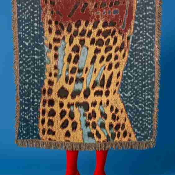 La Loca Woven Throw Blanket
