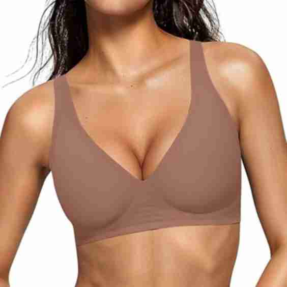 Deep V Jelly Bra No Underwire