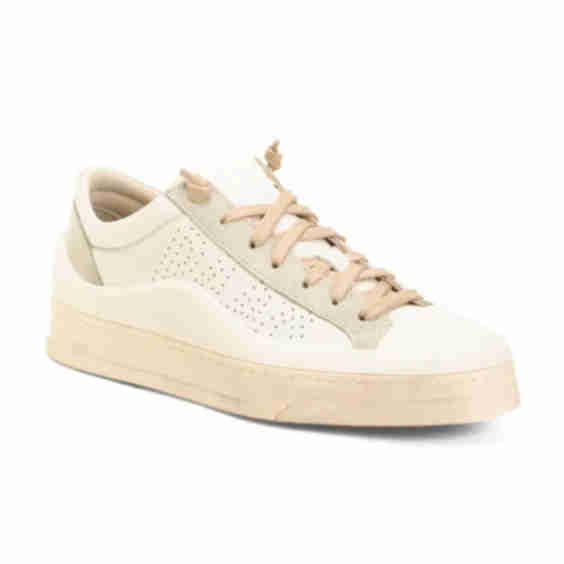 Leather Rail Low Gleam Sneakers