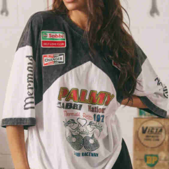 The Very Oversized Mermaid Racing Tee