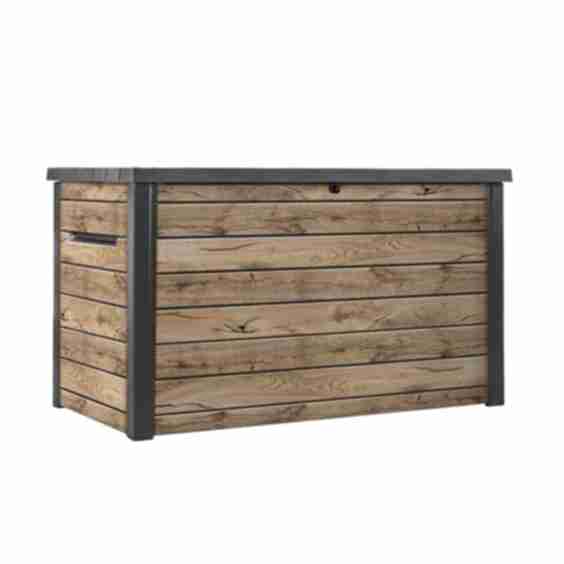 Signature Collection 230 Gal. Resin Deck Box for Indoor/Outdoor Storage