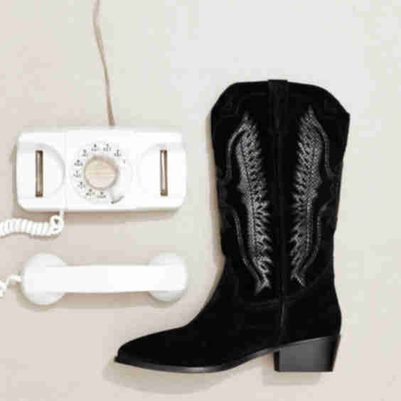 Leather Cowboy Boots 