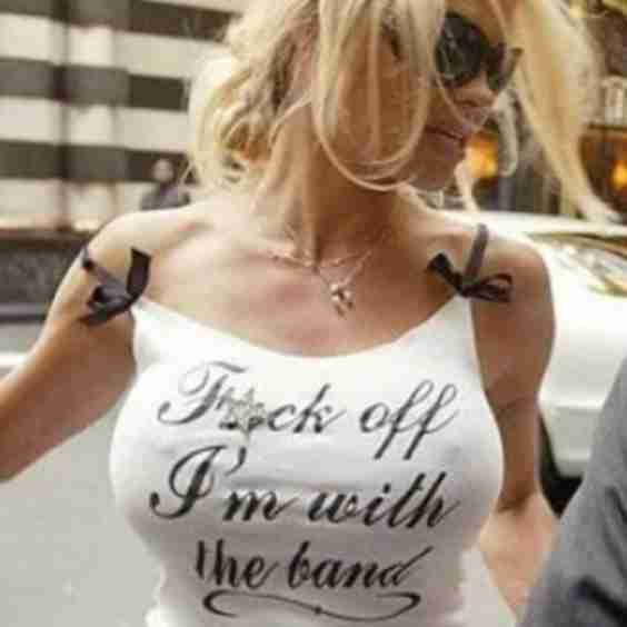 The F*ck Off I'm With The Band Singlet