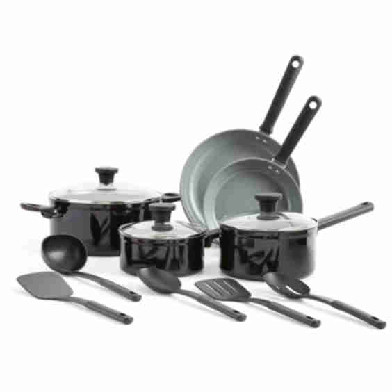 Ceramic 13-Pc. Cookware Set