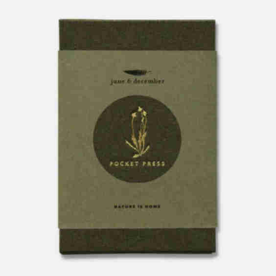 Pocket Flower Press - 7 Reusable Pressing Cards
