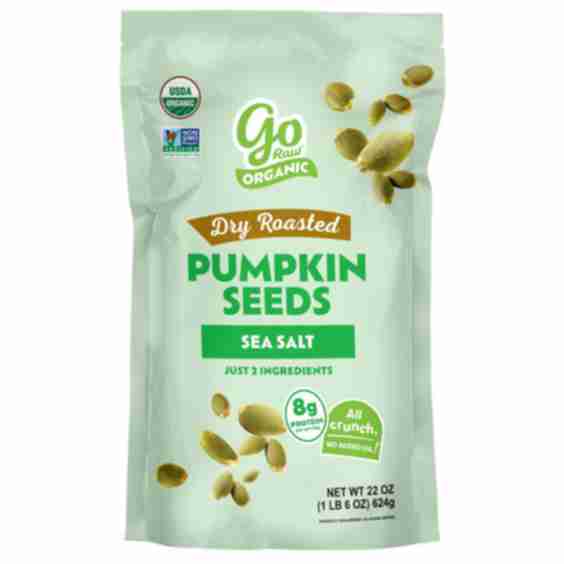 Dry Roasted Organic Pumpkin Seeds 