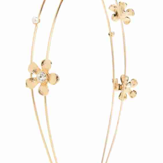 Kids' Flower & Faux Pearl Headband