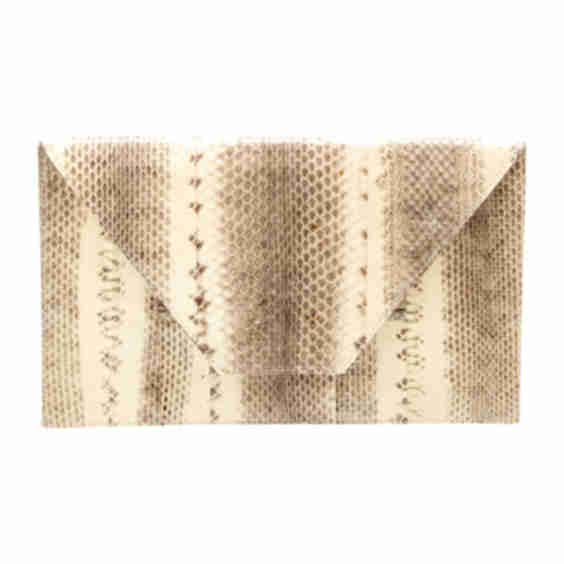 Snakeskin Clutch